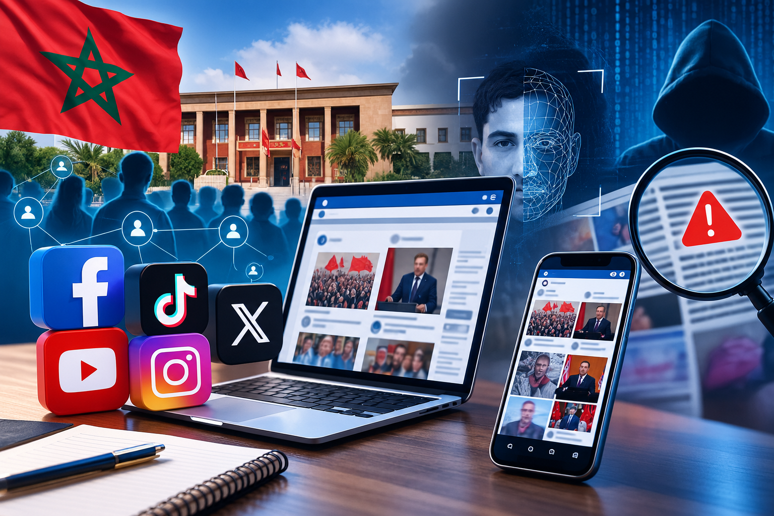 الهاكا تكشف تفاوت الحضور الرقمي للأحزاب المغربية بين النشر والتفاعل