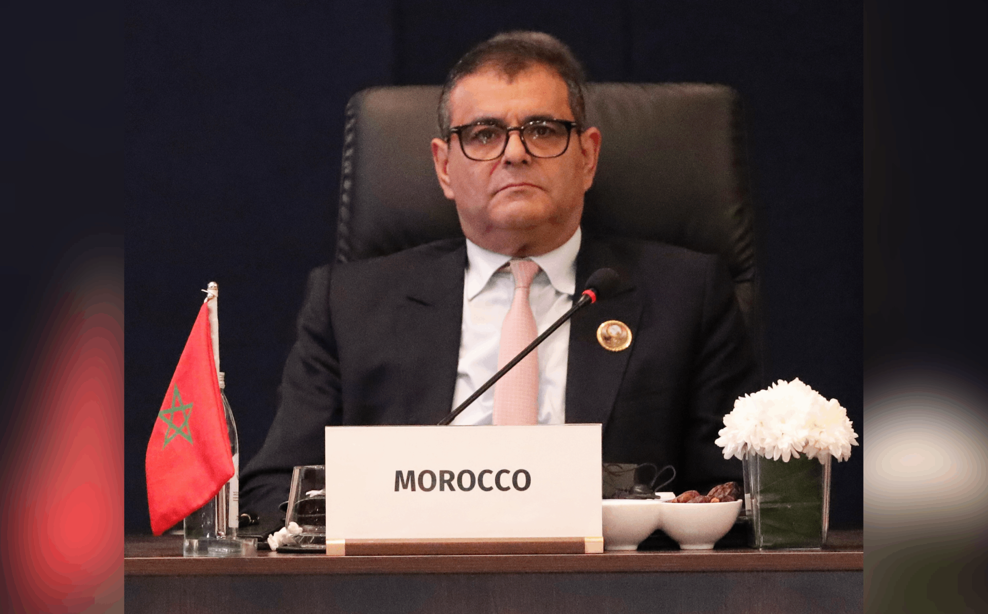 المغرب يشدد على تسوية الأزمات الإقليمية عبر احترام سيادة الدول واستقلالها ووحدة أراضيها (مؤتمر)