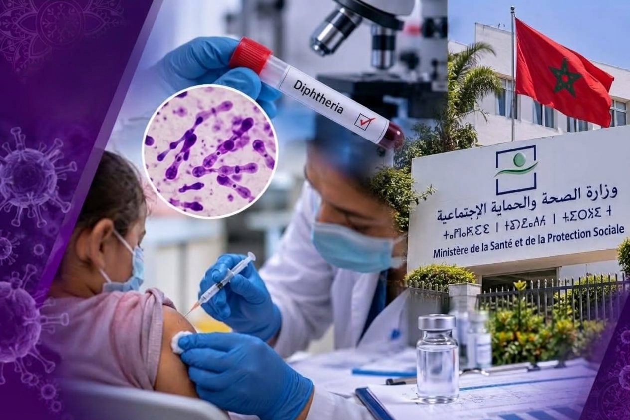 ندوة إلكترونية حول داء الدفتيريا بالمغرب بمشاركة ممثلي الصحة والتعليم