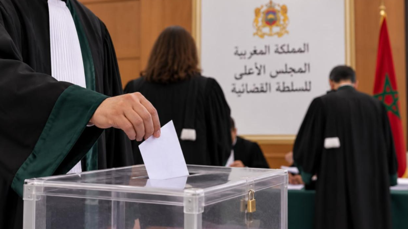 انتخاب عشرة قضاة لتمثيل زملائهم بالمجلس الأعلى للسلطة القضائية بنسبة مشاركة بلغت 94,9 في المائة