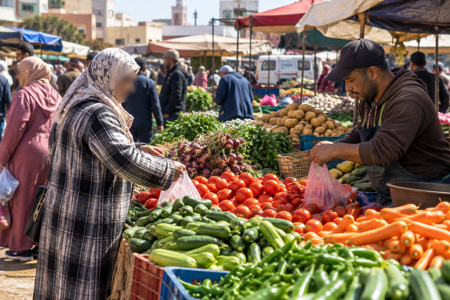 %96 من الأسر المغربية تشكو ارتفاع أسعار الغذاء و92% تستبعد القدرة على الادخار